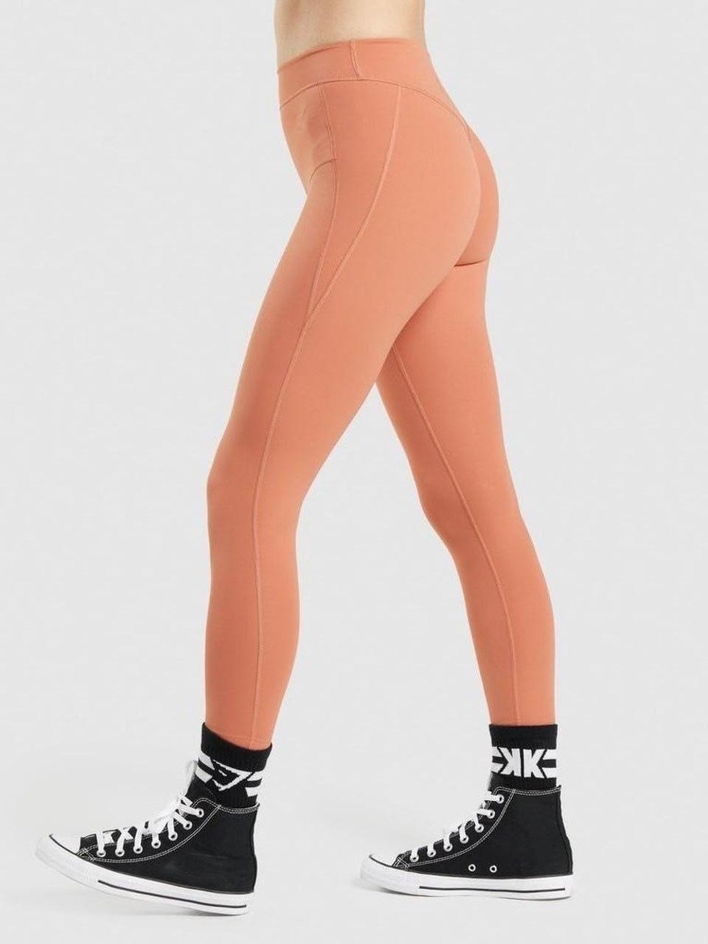 Gymshark x Kendra Kathryn Orange High-Rise Workout Leggings